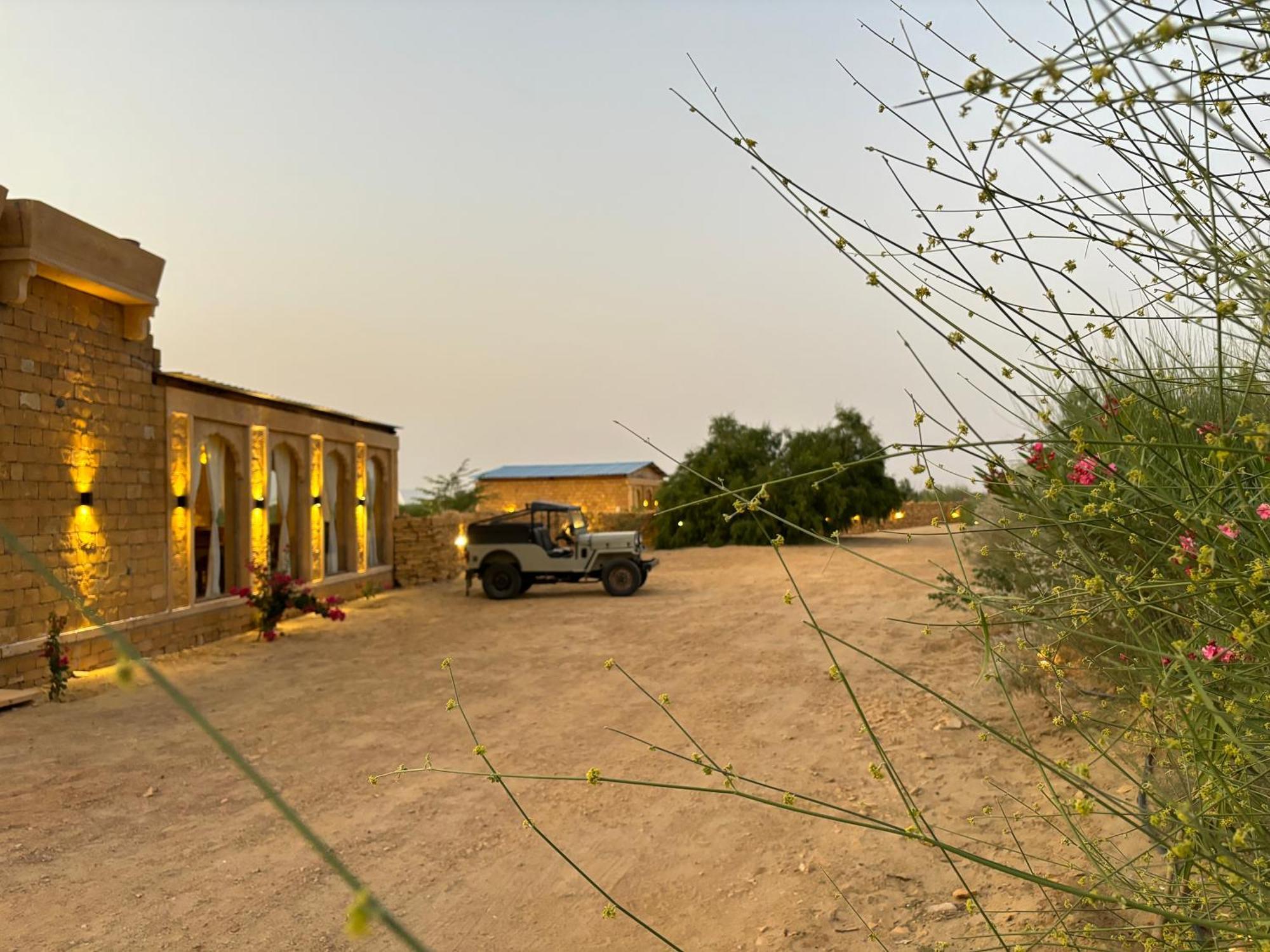 Sangram Desert Camp Jaisalmer Buitenkant foto