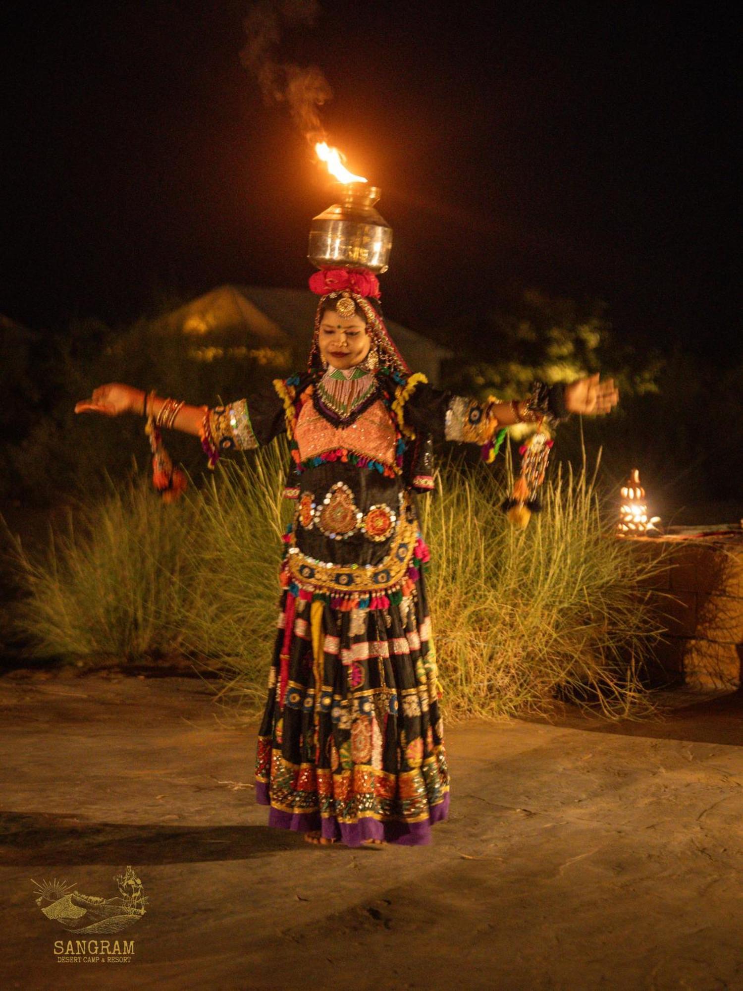 Sangram Desert Camp Jaisalmer Buitenkant foto