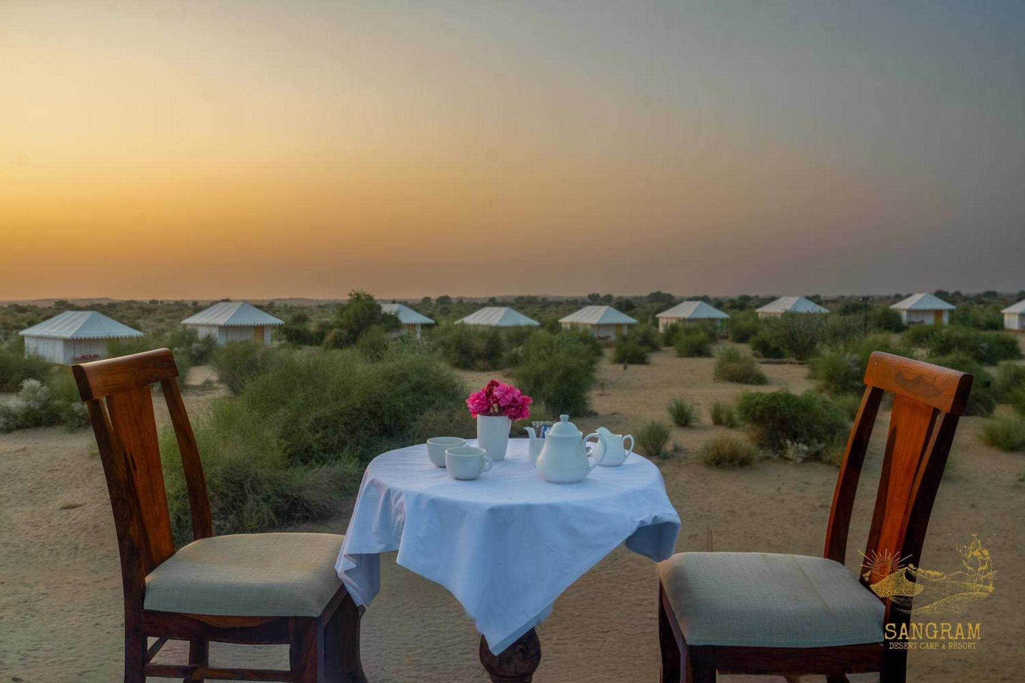 Sangram Desert Camp Jaisalmer Buitenkant foto