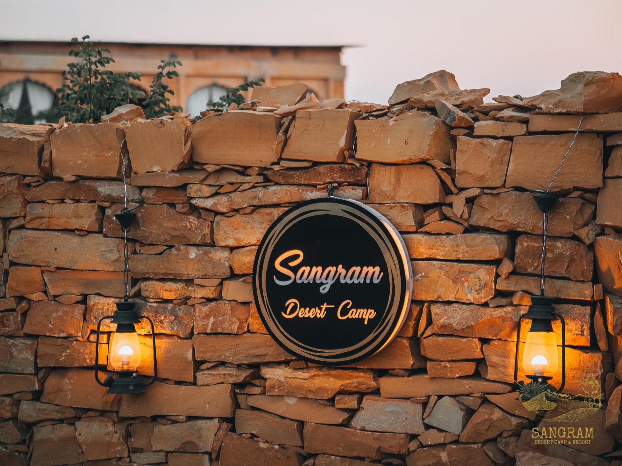 Sangram Desert Camp Jaisalmer Buitenkant foto